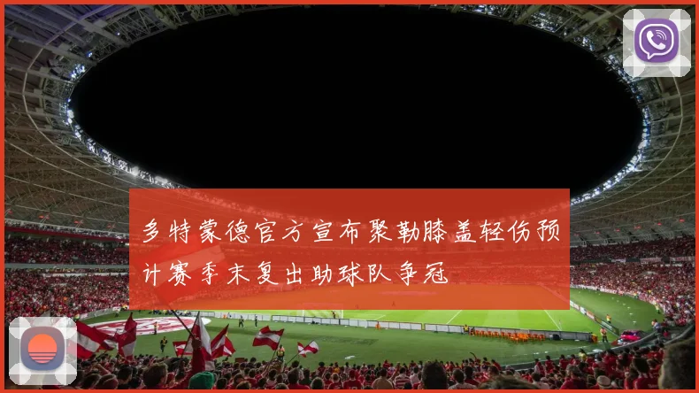 多特蒙德官方宣布聚勒膝盖轻伤预计赛季末复出助球队争冠